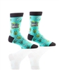 YoSox Men's Crew Socks Highly Cultivated Marijuana