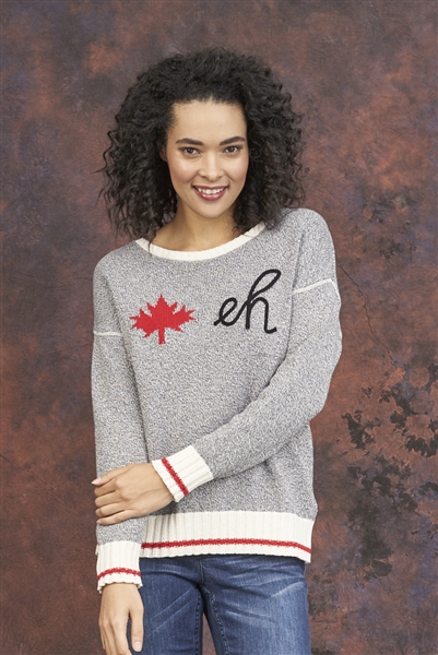 ðŸ Cotton Canada Eh Sweater Grey