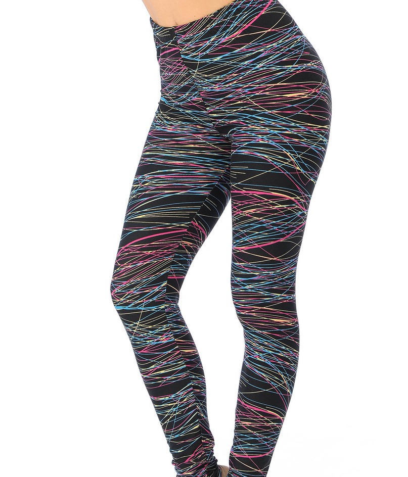 XOXO LOVE Print Brushed Capri Leggings - Its All Leggings