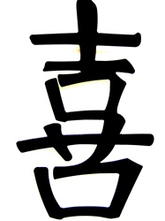 "Happiness" Chinese Character