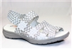 Bernie Mev Liv Sandal White Silver Sizes 37 39 40 41