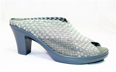 Bernie Mev Stella Silver Grey Sizes 36 39 40