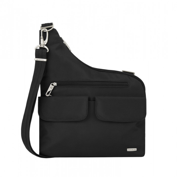 travelon classic messenger style crossbody bag