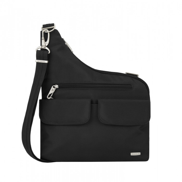 Travelon Anti-Theft Classic Messenger Bag Black