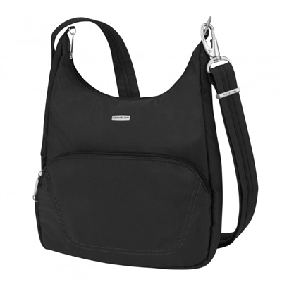 Travelon Anti-Theft Classic Essential Messenger Bag Black