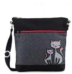 Jak's Cat Messenger Bag