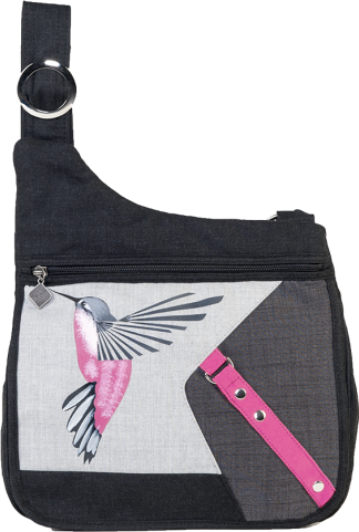 Jak's Clermont Crossbody Bag Hummingbird Pink