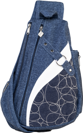 Jak's Lacolle Quilted Sling Daypack Navy
