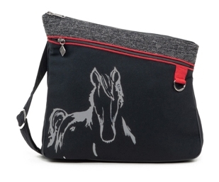 Jak's Pin Crossbody Bag Horse Red