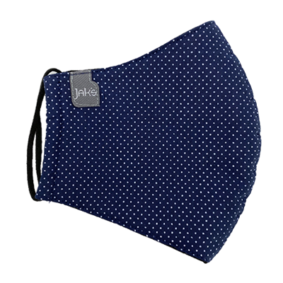 Face Mask Jak's Polka Dot Navy