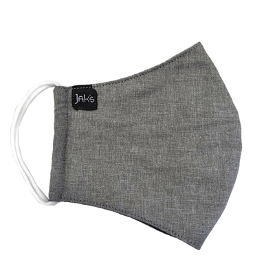 Face Mask Unisex Junior Jak's Grey