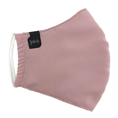 Face Mask Unisex Adult Jak's Silk Rose Pink