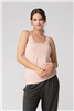 Bamboo Shelf Bra Tank Pale Rose