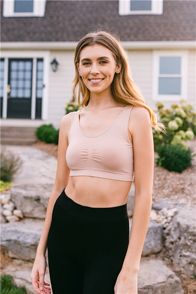 Bamboo Bralette Nude