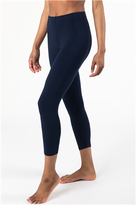 Bamboo Leggings Capri Ink