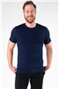 Bamboo T-shirt Men's Crew Neck Short Sleeve Ink