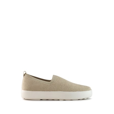 Cougar Hint Metallic Stretch Knit Water Repellent Slip On Shoe Gold Sizes 7