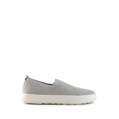 Cougar Hint Metallic Stretch Knit Water Repellent Slip On Shoe Silver Sizes 7 9