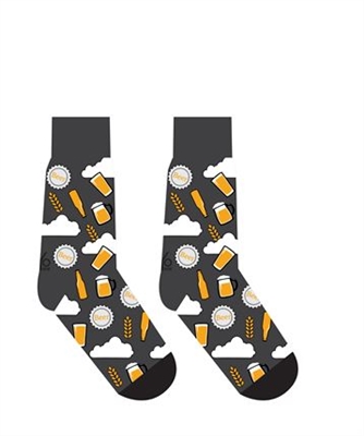 YoSox Socks Men's Crew Beer