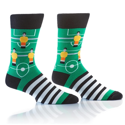 YoSox Socks Men's Crew Foosballin