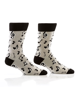YoSox Men's Socks Music Notes