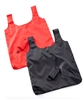 Reusable Fold Away Tote Bag black or red
