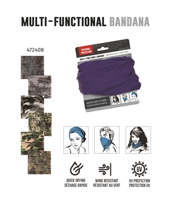 Bandana Multi-functional Set of 6 Camo Pattern