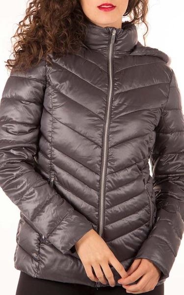 Point Zero Ultralight Quilted Packable Jacket Fog