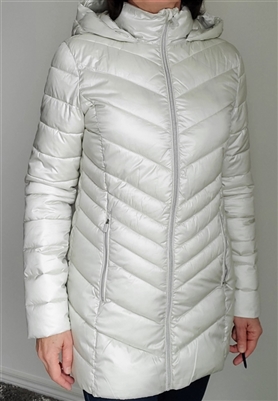 Point Zero Ultralight Quilted Packable Jacket Fawn)
