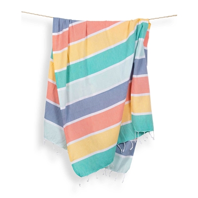 Turkish Towel Thick Stripe Warm