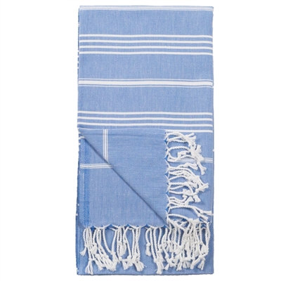 Turkish Towel Sultan Blue Azure