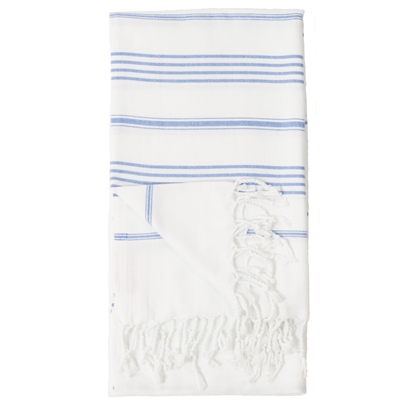 Turkish Towel Sultan White stripe