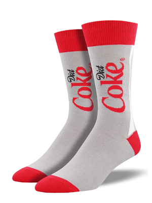 Socksmith Men's Crew Socks Diet Coke