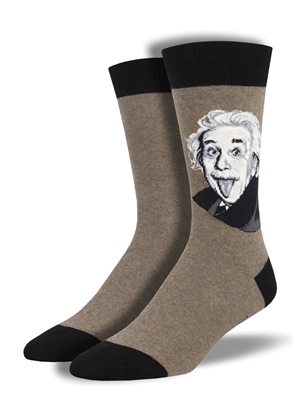 Socksmith Men's Crew Socks Einstein
