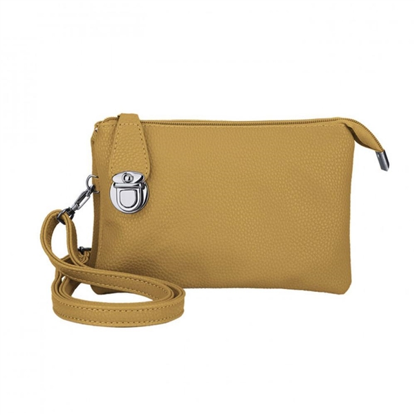 Convertible Crossbody Clutch Handbag Yellow