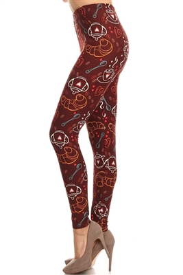 Soft Cafe Croissant Leggings L/XL