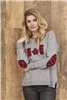 Cotton Country Buffalo Plaid Check Flag Pullover