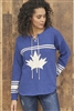 Cotton Canada Hockey Sweater Blue