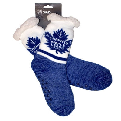 NHL Toronto Maple Leafs Slipper Socks Blue